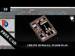 How To Create 3d Walls In Free Cad