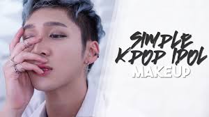 simple kpop idol makeup