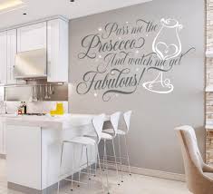Kitchen Wall Stickers Coffee Wine And