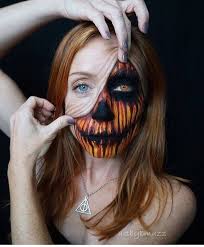 halloween makeup idea face painting by