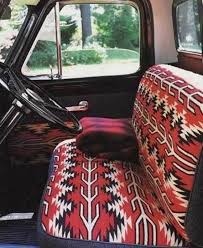 Car Upholstery Mexican Blanket Seat Cover