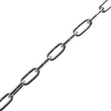 2 X 1 Ft Stainless Steel Straight Link Chain