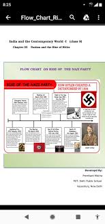 Plz Give Me The Flow Chart Of Chapter 3 Of History Nazi So