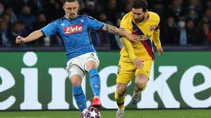 Napoli, in his memory, even renamed their san paolo stadium to the diego armando maradona stadium, shortly after his death. Lionel Messi And Barca Draw Against Napoli Archyde