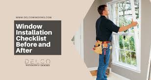Window Installation Checklist