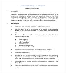 Construction Contract Forms Free Download Magdalene