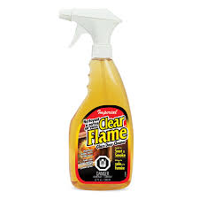 oz clear flame glass cleaner