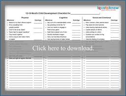 Handy Printable Toddler Development Checklist Lovetoknow