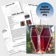 Coffin Box Stained Glass Pattern Pdf