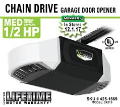425 1669 1 2hp chain drive opener