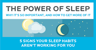 the power of sleep infographic why