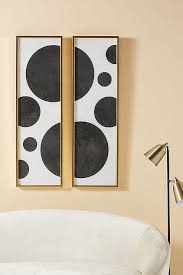 Graphic Adornment Polka Dots Wall Art