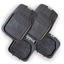 4pcs universal rubber car floor mats