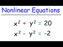 Solve Systems Of Nar Equations