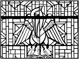 By mari stein, 36 pages. Stained Glass Pelican Church Arthon En Retz France 20th Complex Version Stained Glass Adult Coloring Pages