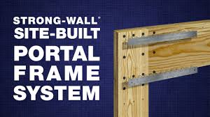 site built portal frame system pfs