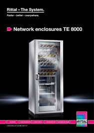 network enclosures te 8000 rittal