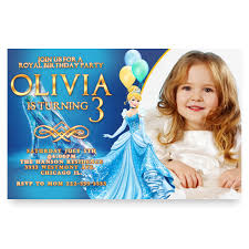 Cinderella Birthday Party Invitation Princess Birthday Party