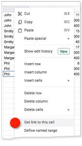 google doc to cells on a google sheet
