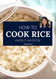 Add the rice, stir, and wait until the water comes back to a full boil. How To Cook White Rice Easily And Perfectly Recipetin Eats