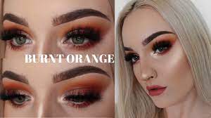 burnt orange makeup tutorial you