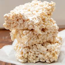 rice krispie treats with marshmallow