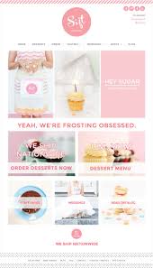 Showcase Of 10 Beautiful Cupcake Website Design Website