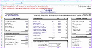 Microsoft Excel Business Plan Template Excel Business Templates