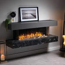 Brandon Electric Fireplace Suite