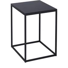 Metal Contemporary Square Side Table