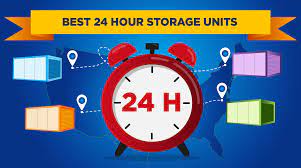best 24 hour access storage units