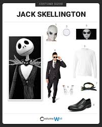 dress like jack skellington costume