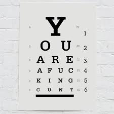 Eye Chart Print Lukedrozd Com