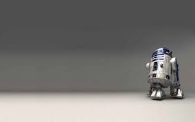 white and blue star wars r2 d2 toy r2