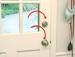 Install Security To A Glass Door
