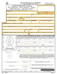 For married woman who is using husband's family name for the first time for other. Passport Form Ds 11 Pdf Passportapplicationform Net