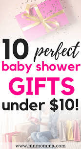 inexpensive baby shower gifts under 10