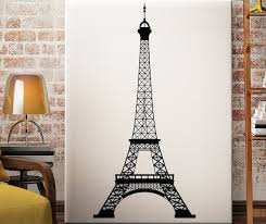 Buy Charming Eiffel Tower Wall Decal
