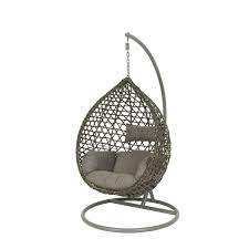 montreal hanging egg chair grey mcd s