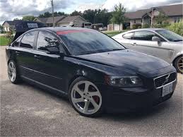 Europeans, however, have become accustomed to. 2006 Volvo S40 2 4i With 18x8 5 3sdm 0 06 And Maxxis 205x20 On Lowering Springs 630766 Fitment Industries