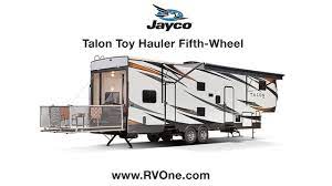 new jayco talon toy hauler fifth wheel