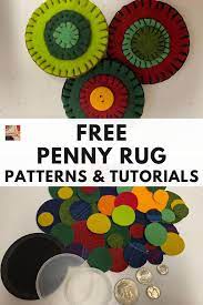 free penny rug patterns