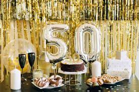 plan a 50th birthday party on a budget