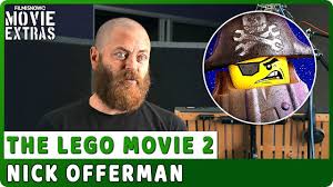 Nick offerman and megan mullally are yanking the britches right off of their marriage, exposing the salacious details of their fiery union for all the world to enjoy, featuring. The Lego Movie 2 On Studio Interview With Nick Offerman Metalbeard Youtube