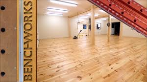 List of best workshop flooring. New Workshop Build Part 5 Flooring Youtube
