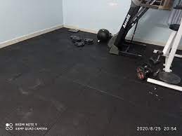Home Gym Rubber Tiles Size 50 X 50