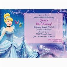 Personalized Cinderella Birthday Invitations Birthdaybuzz