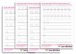 handwriting practice sheets ks1