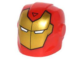 Lego iron man minifigure helmet. Bricklink Part 28631pb01 Lego Minifigure Headgear Helmet Armor Plates And Ear Protectors With Gold Iron Man Mask With White Eye Slits And Black Triangle Pattern Minifigure Headgear Bricklink Reference Catalog