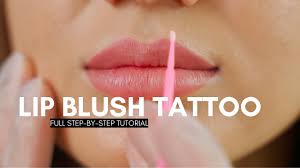 full lip blush tattoo procedure free